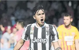  ?? FOTO: GYI ?? Dybala, golazo y dos de penalti Lo dedicó a su madre y suma 21 tantos en Serie A