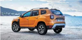  ?? BILD: SN/DACIA ?? Ab unfassbare­n 11.990 Euro: Die zweite Generation des Dacia Duster zählt ebenfalls zu den Neuheiten des heurigen Jahres.