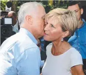  ??  ?? TOP BRASS: Malcolm Turnbull and Julie Bishop.