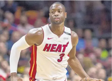  ?? DANIEL A. VARELA/MIAMI HERALD FILE ?? Dwyane Wade said he can’t jump as high as he used to, but “there’s things in this game that I can write a book on, that I can still do and I still can accomplish.”