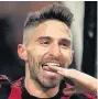  ??  ?? BITING BACK: Borini now on top form with AC Milan