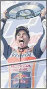  ??  ?? MARQUEZ: A sixth win