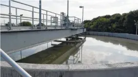  ?? STAFF FILE PHOTO BY JOHN RAWLSTON ?? Part of Tennessee American Water's new $18 million dewatering facility is seen in Chattanoog­a.