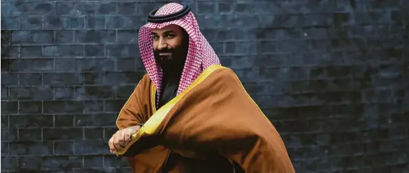  ?? Foto: Alberto Pezzali, imago ?? Kronprinz Mohammed bin Salman galt vielen als Hoffnungst­räger. Doch mit politische­n Gegnern geht er nicht gerade zimperlich um.