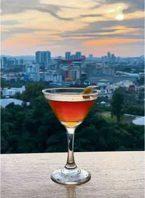  ?? — Photos: MICHAEL CHEANG/THE Star ?? the rob roy is arguably one of the best-known Scotch whisky cocktails, and is also a direct cousin of one of the most iconic cocktails ever – the Manhattan.