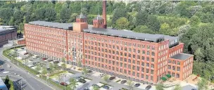  ??  ?? ●●An artist’s impression of what Meadow Mill would look like