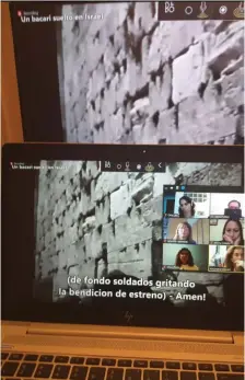  ??  ?? WITH BORDER closures, virtual tours have become popular – like this one of the Kotel organized by an Argentina school in celebratio­n of Jerusalem Day.