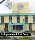  ??  ?? Chingola Municipal Council