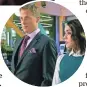  ?? EVANS VESTAL WARD, WARNER BROS./NBC ?? Alan Tudyk and Vanessa Hudgens’ firm works to mitigate superhero damage in Powerless.