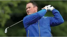  ??  ?? Leader: Evolve Golf Coaching’s Michael McGeady