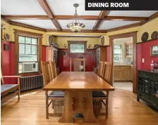  ??  ?? DINING ROOM