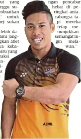  ?? FOTO: LUQMAN HAKIM ZUBIR ?? AZNIL