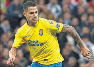  ??  ?? BRILLÓ. Vitolo cuajó un buen partido el pasado domingo ante el Real Madrid en el Santiago Bernabéu.