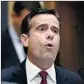  ?? Andrew Harnik Associated Press ?? REP. John Ratcliffe was accused of overstatin­g his experience.