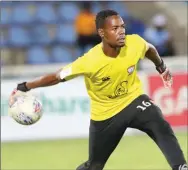  ?? PIC: KENNEDY RAMOKONE ?? Ball-rolling: Morake is close to making his debut for Ethiopia