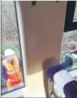  ?? Picture: Andrew McCreath ?? BTP officers on the track at Hildenboro­ugh station