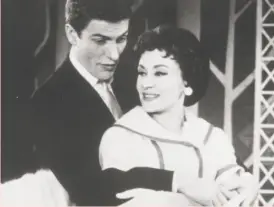  ?? Friedman-Abeles ?? Chita Rivera as Rose Alvarez in the 1960 Broadway hit “Bye Bye Birdie,” co-starring Dick Van Dyke.