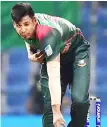  ??  ?? Mustafizur Rahman