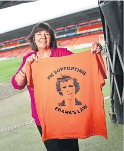  ?? Picture: Kris Miller. ?? Campaigner Amanda Kopel urged football bosses to “sit up and listen” to the new concerns.