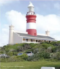  ??  ?? Cape Agulhas Lighthouse