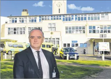  ??  ?? Trust chief Chris Bown: ‘We hope that the CQC will recognise the work that has been done so far’