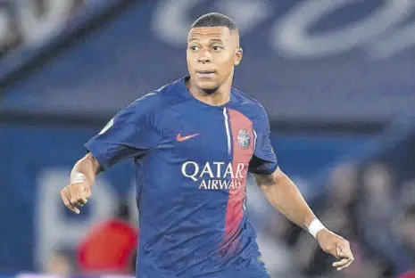  ?? // EFE ?? Kylian Mbappé anunció que no seguirá en París y su destino apunta a Madrid