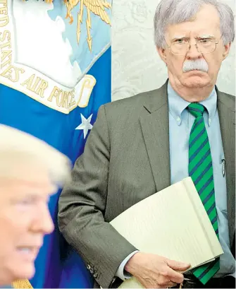  ?? /AFP ?? Detrás del icónico bigote se encontraba un ideólogo ultraconse­rvador, un vehemente defensor del "interés nacional" de Estados Unidos