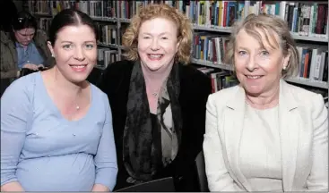  ??  ?? Aoife Redmond, Health Nurse, Enniscorth­y; Mary B Finn-Gilbride, Director of Public Health Nursing, Wexford Local Health Office, Upper George’s Street; and Lily Byrnes, General Manager, Wexford Hospital.