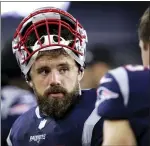  ??  ?? The Patriots won 12-of-14 playoffs games, including 3-of-4 Super Bowls, with James Develin in the lineup.
