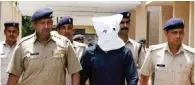  ?? - PTI ?? ATTACKER: The prime accused in the killing of Junaid Khan onboard a Mathura-bound train was working as a security guard in Delhi and has confessed to having stabbed the youth, a senior police official said.