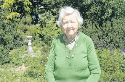  ?? PHOTO: ODT FILES ?? Phyllis Aspinall at home in her garden in November 2009.
