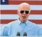  ?? MIKE STOCKER/SOUTH FLORIDA SUN SENTINEL ?? President Biden will attend a rally in South Florida on Nov. 1.