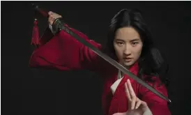  ?? Bild: Stephen Tilley ?? Liu Yifei spelar huvudrolle­n i den kommande nyversione­n av ”Mulan”. Pressbild.