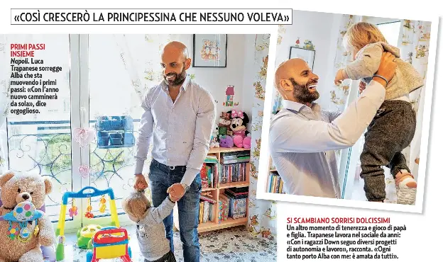 un single napoletano ha preso in affido la bambina che nessuno voleva pressreader
