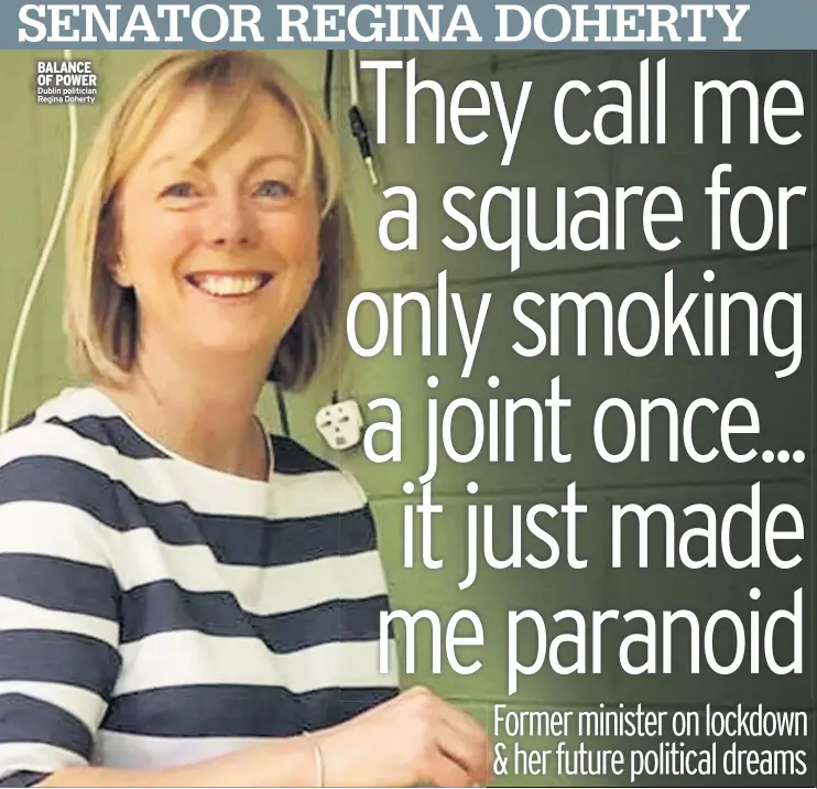  ??  ?? Dublin politician Regina Doherty