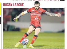  ??  ?? ON HIS WAY Gareth O’brien has left Salford for Toronto