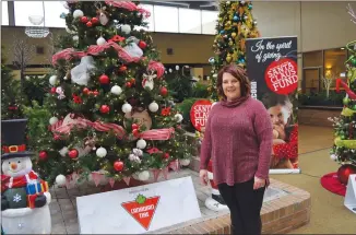  ?? NEWS PHOTO TIM KALINOWSKI ?? The Medicine Hat News Santa Claus Fund executive director Deanna Doerkson is excited about the Spirit of Giving Gala coming up on Nov. 23.