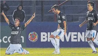  ?? Afp ?? Brian Fernández: tres goles en la Libertador­es