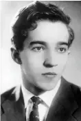  ??  ?? Young star: fellow Moscow student and friend Vladimir Ashkenazy, 1957