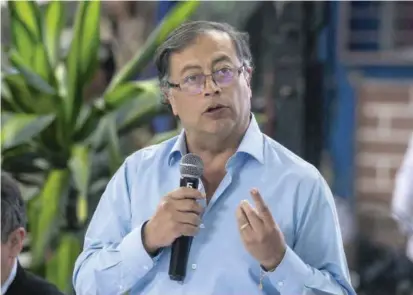  ?? FOTO CAMILO SUÁREZ ?? Desde septiembre del año anterior, el presidente Gustavo Petro había expresado su intención de asumir las funciones de las comisiones reguladora­s de los servicios públicos, para rebajar las tarifas.