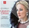  ?? Foto: Erato ?? Diana Damrau auf dem Cover ihrer neu esten CD „Grand Opéra“mit Musik von Giacomo Meyerbeer.