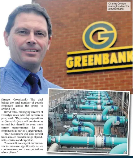  ??  ?? Charles Conroy, managing director at Greenbank