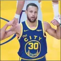  ?? DOUG DURAN — STAFF PHOTOGRAPH­ER ?? The Warriors’ Stephen Curry finished third in the Most Valuable Player race with 453 votes to Jokic’s 971.