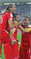  ?? AP ?? A draw against Iran in Tehran lifted Syria into the play-offs