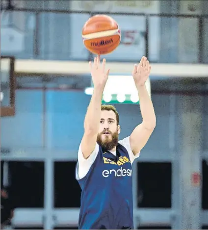  ?? FOTO: EFE ?? Sergio Rodríguez regresa a la selección. El ‘Chacho’ dijo que el CSKA había puesto “máximas facilidade­s” para que jugara la ventana FIBA