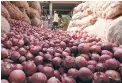  ??  ?? Maharashtr­a, Karnataka, MP, Bihar and Gujarat are major onion-producing states