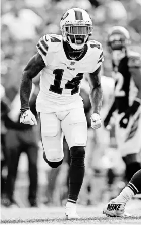  ?? ADRIAN KRAUS/AP ?? The Bills released eighth-year wide receiver Jeremy Kerley, who had two catches for 7 yards in the opener.