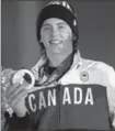  ?? NATHAN DENETTE, THE CANADIAN PRESS ?? Mark McMorris has begun his comeback from a life-threatenin­g snowboardi­ng accident earlier this year.