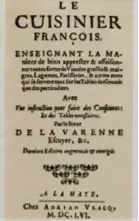  ??  ?? Recept Francoisa Pierrea de la Varennea je u njegovoj knjizi “Le Cuisinier françis” iz 1651.