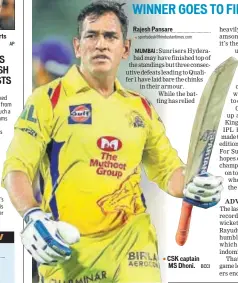  ?? AP BCCI ?? Javed Miandad supports the proposal by ICC. CSK captain MS Dhoni.